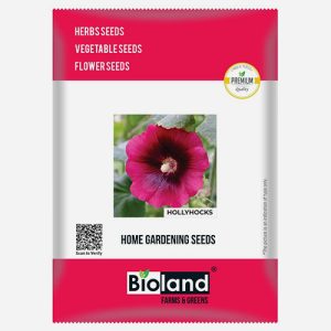 BIOLAND Hollyhocks Flower Seeds (Phool ke Beej)