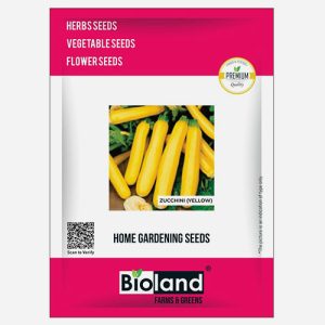 Bioland Hybrid Yellow Squash Zucchini Seeds