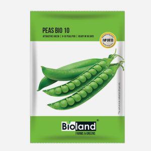 BIOLAND Peas BIO10 (Matar beej) Seeds