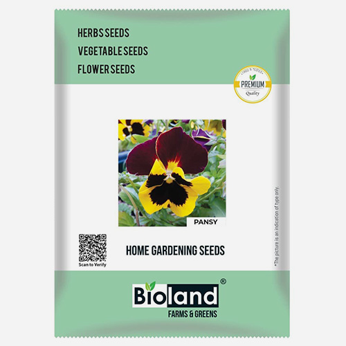 BIOLAND Pansy Flower Seeds